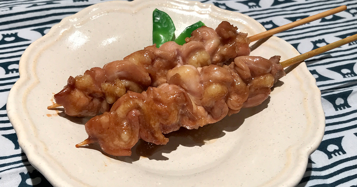 大黒堂のせせりを使って作ったせせりのポン酢煮の完成画像