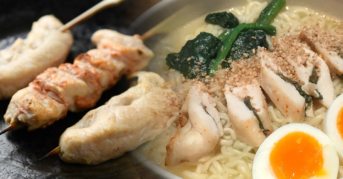 ささみアレンジレシピ 塩ラーメン